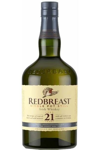 Redbreast 21 Year Single Pot Still Whisky 700ml Bottle