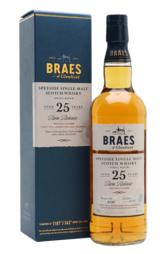 Braeval Braes of Glenlivet 25 Years Single Malt 700ml Bottle with Gift Box 