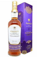 Amrut Peated Port Pipe French Connections Limited Edition 2021 700ml w/Gift Box