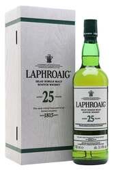 Laphroaig 25 Year 700ml Bottle w/Gift Box