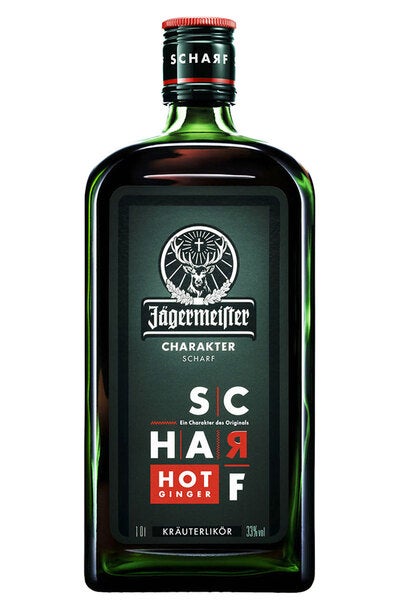 Jagermeister Scharf Hot Ginger 1L Bottle