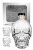 Crystal Head 700ml Bottle Gift Set with 2 Shot Glasses