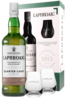 Laphroaig Quarter Cask 700ml Bottle Giftset with 2 Glasses