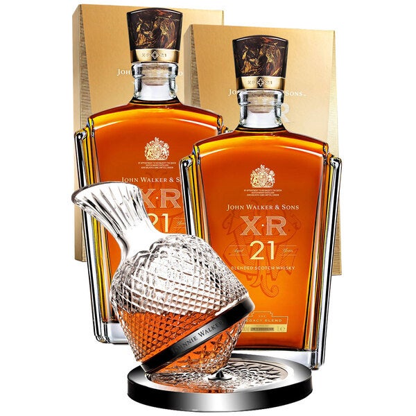 Chivas Regal 12-Year Old Scotch Whisky Huge 4.5 Liters Empty Bottle Swing  Cradle