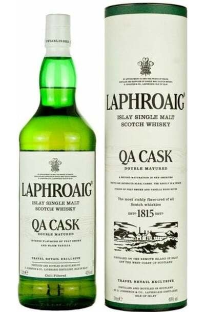Buy Laphroaig QA Cask 1L w/Gift Box at the best price