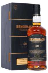Benromach Aged 40 Years 2021 Release 700ml Bottle with Gift Box