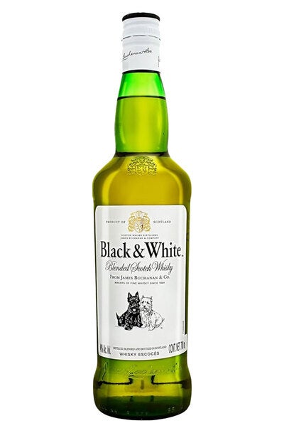 Black & White Whisky 700ml Bottle