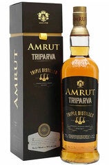 Amrut Triparva Triple Distilled Single Malt 700ml with Gift Box