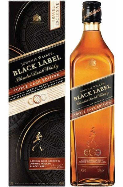 Buy Johnnie Walker Black Label Triple Cask Edition 1L w/Gift Box at the  best price - Paneco Singapore