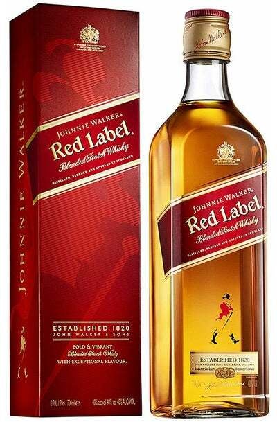 Whisky Johnnie Walker, Red Label, 1000 ml Johnnie Walker, Red Label –  price, reviews