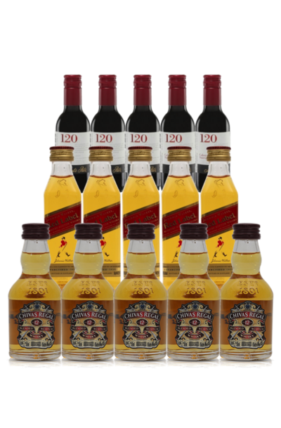 Santa Rita 120 Cabernet Sauvignon
Chivas Regal 12 Year
Johnnie Walker Red Label