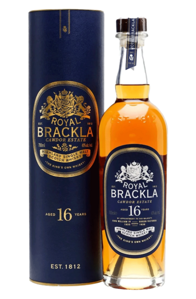 Royal Brackla 16 Year Old Single Malt 700ml Bottle with Gift Box