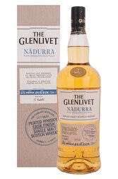 Glenlivet Nadurra Peated Cask Finish Single Malt 1L Bottle with Gift Box