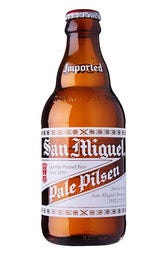 San Miguel Pale Pilsen Beer Steinie Bottle 330ml