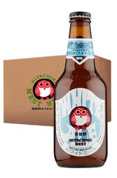 24 x Hitachino Nest White Ale Bottles Case 330ml