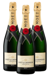 3 x Moet & Chandon Imperial 750ml