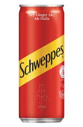 Schweppes Dry Ginger Ale Can 320ml