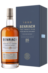 Benriach The Twenty Five 25 Years 700ml Bottle with Gift Box