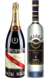 F1 Champagne Vodka Set