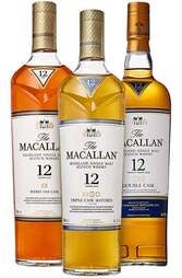 Macallan 12 Year Sherry Oak w/Gift Box
Macallan 12 Year Fine Oak w/Gift Box
Macallan 12 Year Double Cask w/Gift Box