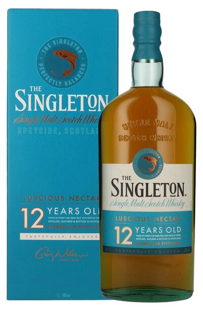 The Singleton of Glendullan 18 Year Old Single Malt Scotch Whisky 1L