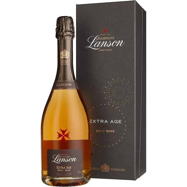 Buy Lanson Champange Extra Age Rose w/Gift Box 750ml at the best price
