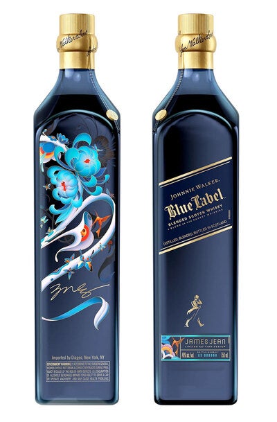 Buy Johnnie Walker Blue Label James Jean Limited Edition Design Scotch  Whisky Online