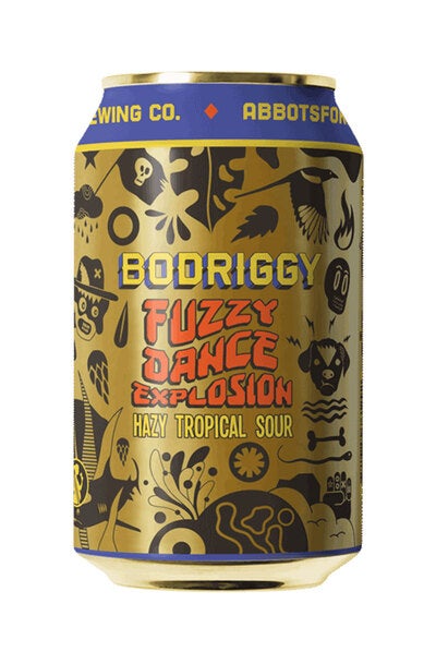 Bodriggy Fuzzy Dance Explosion Hazy Tropical Sour Ale Can 355ml