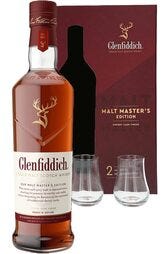 Glenfiddich Malt Master's Edition Single Malt 700ml Bottle + 2 Gift Glasses with Gift Box
