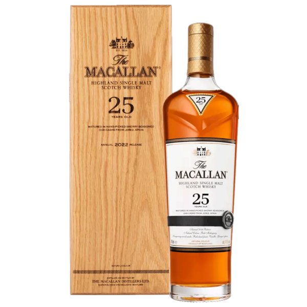 Buy Macallan 25 Years Single Malt Sherry Cask 2022 Release 700ml w
