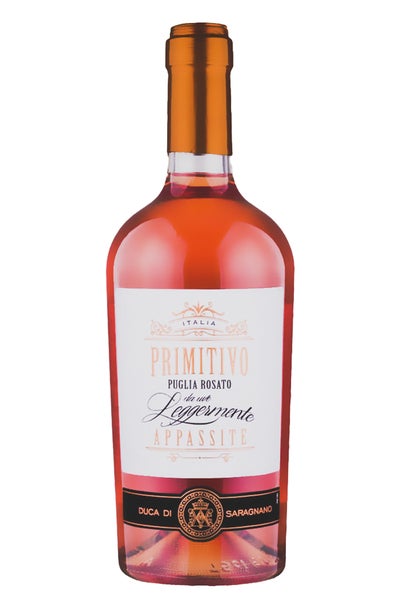 Duca di Saragnano Primitivo Puglia Rosato da uve Leggermente Appassite IGT 750ml