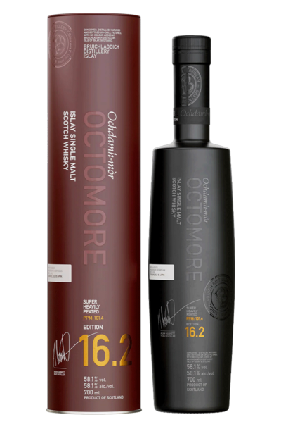 Octomore Edition 16.2 Single Malt Whisky 700ml Bottle with Gift Box