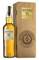 Glen Scotia 25 Years Single Malt 700ml Bottle with Gift Box