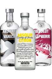 Absolut Vanilia 1L
Absolut Raspberri 1L
Absolut Citron 1L