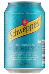 Schweppes Bitter Lemon Can 330ml