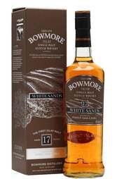 Bowmore White Sands 17 Year bottle and box