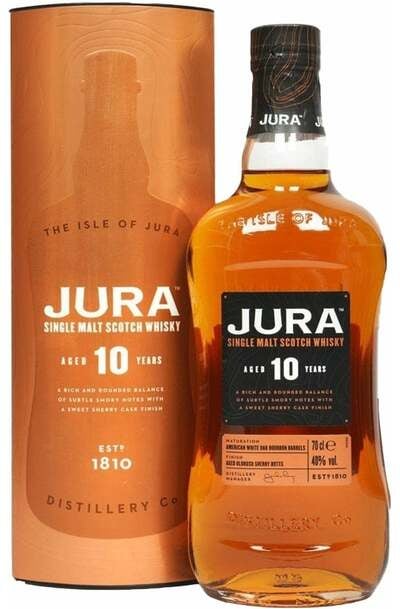 Buy Isle of Jura 10 Year 700ml w/Gift Box at the best price