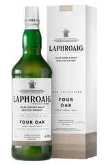 Laphroaig Four Oak 1L Bottle with Gift Box