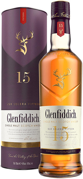Glenfiddich 15 Year Solera Reserve 1L w/Gift Box