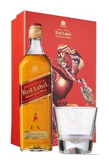 Johnnie Walker Red Label 700ml w/ Gift Box and 1 Glass