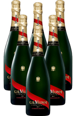 G. H. Mumm Cordon Rouge Brut bottle 6 bottles 750ml