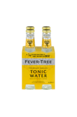 4 x Fever-Tree Indian Tonic Water Bottle 200ml