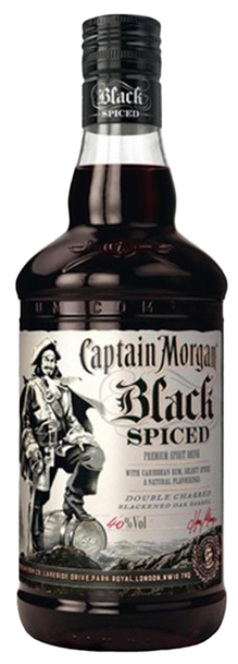 Captain Morgan Black Spiced 1L