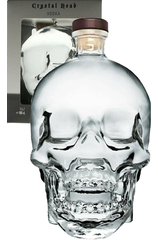crystal head bottle with gift box