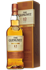 Glenlivet 12 Year First Fill bottle with box