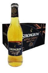 Strongbow British Dry Apple Cider Bottle and Box