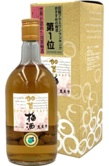 Kobori Manzairaku Kaga Umeshu 720ml Bottle with Gift Box