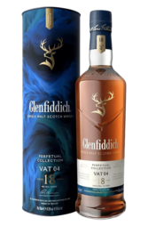 Glenfiddich Perpetual Collection 18 Years Vat 04 Single Malt 700ml Bottle with Gift Box
