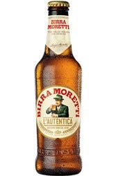 Birra Moretti Beer Bottle 330ml