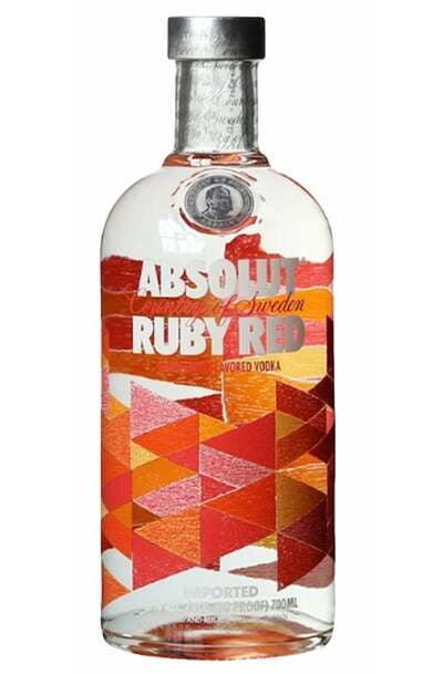 Absolut Ruby Red 750ml Bottle
